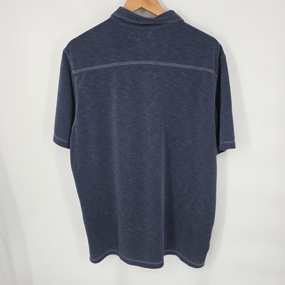 Tommy Bahama Polo Short Sleeve Shirt Blue NFL Seahawks Men's XL Embroidered - Picture 3 of 7